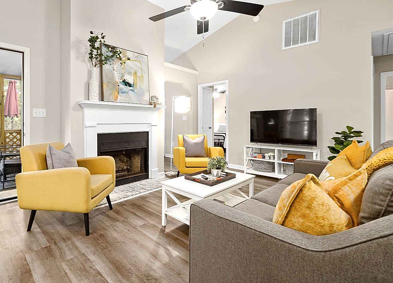 cleaning checklist for living room