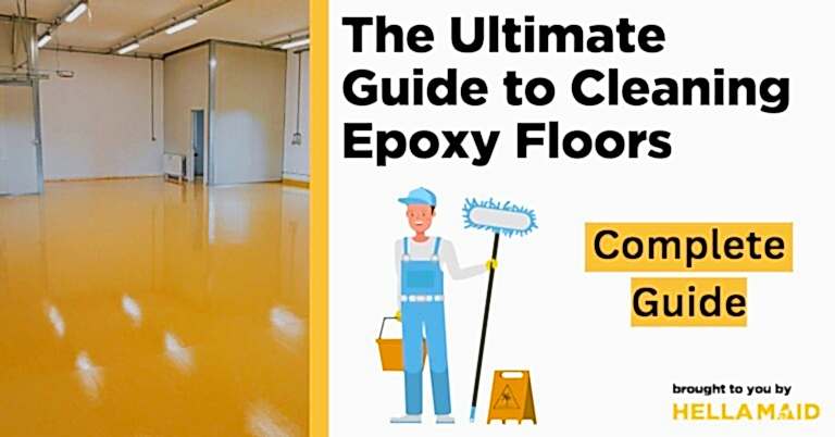 cleaning epoxy floors