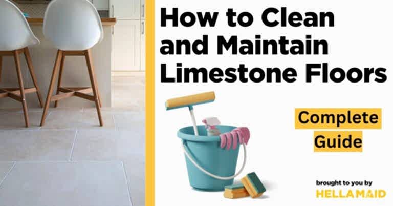 how to clean limestone floors