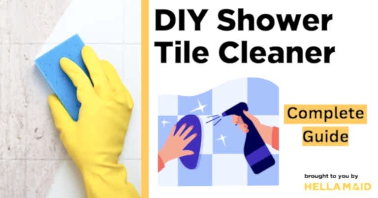 diy shower tile cleaner